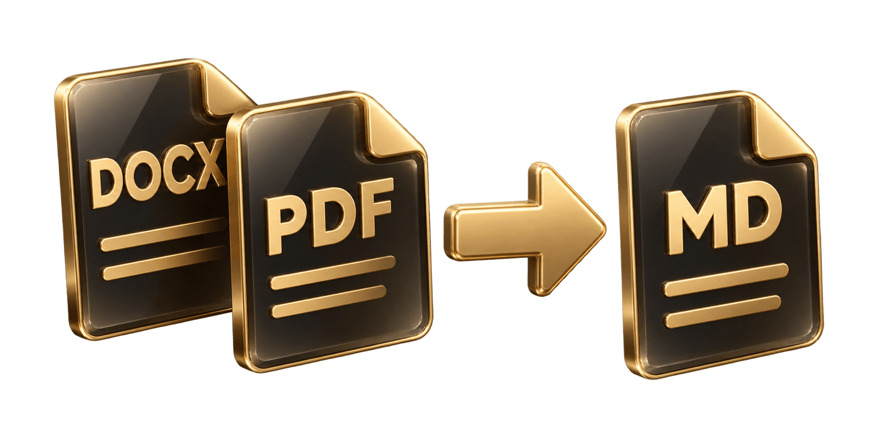 PDF và DOCX chuyển thành Markdown